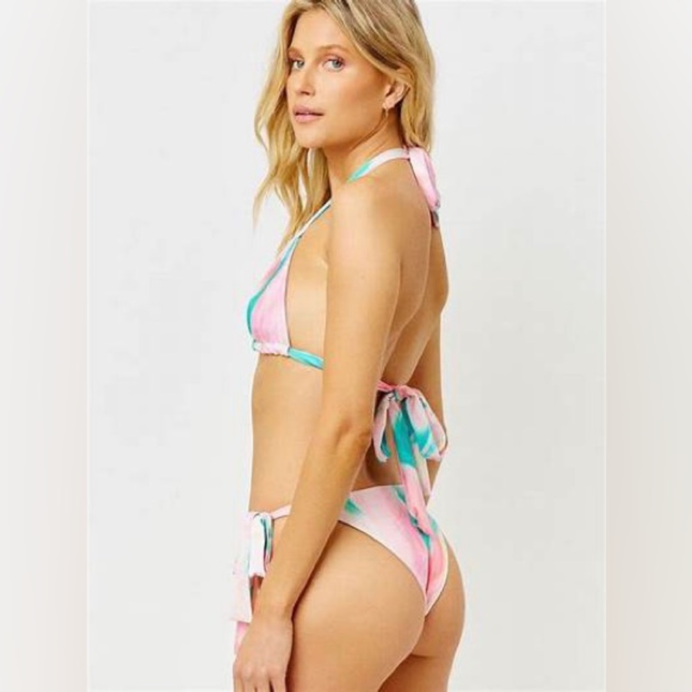 Frankies Bikinis Kendall Top & Veronica Bottom in Trippy